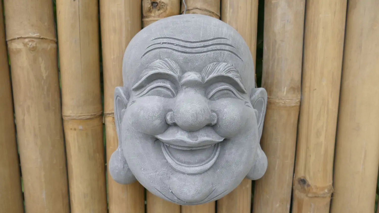  Product image 1 of the product “Mian - Big Buddha mask, 21cm H | cast stone ”